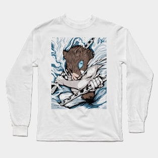 Boar Ninja Long Sleeve T-Shirt